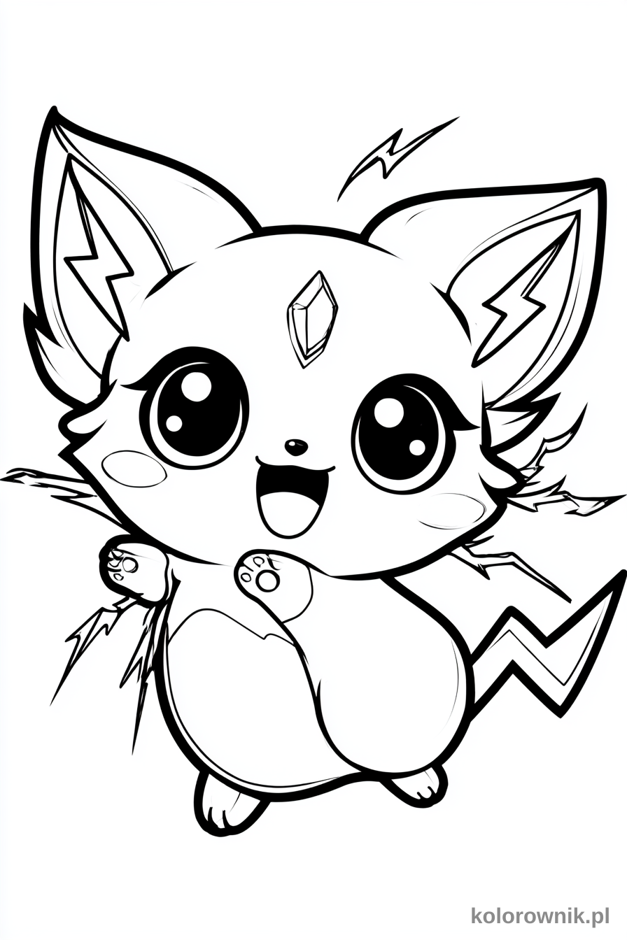 Pokémon kolorowanka do druku nr 3 kolorowanka do druku