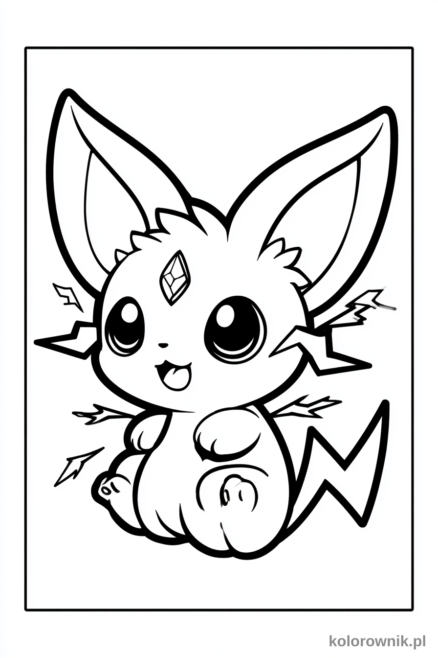 Pokémon kolorowanka do druku nr 4 kolorowanka do druku