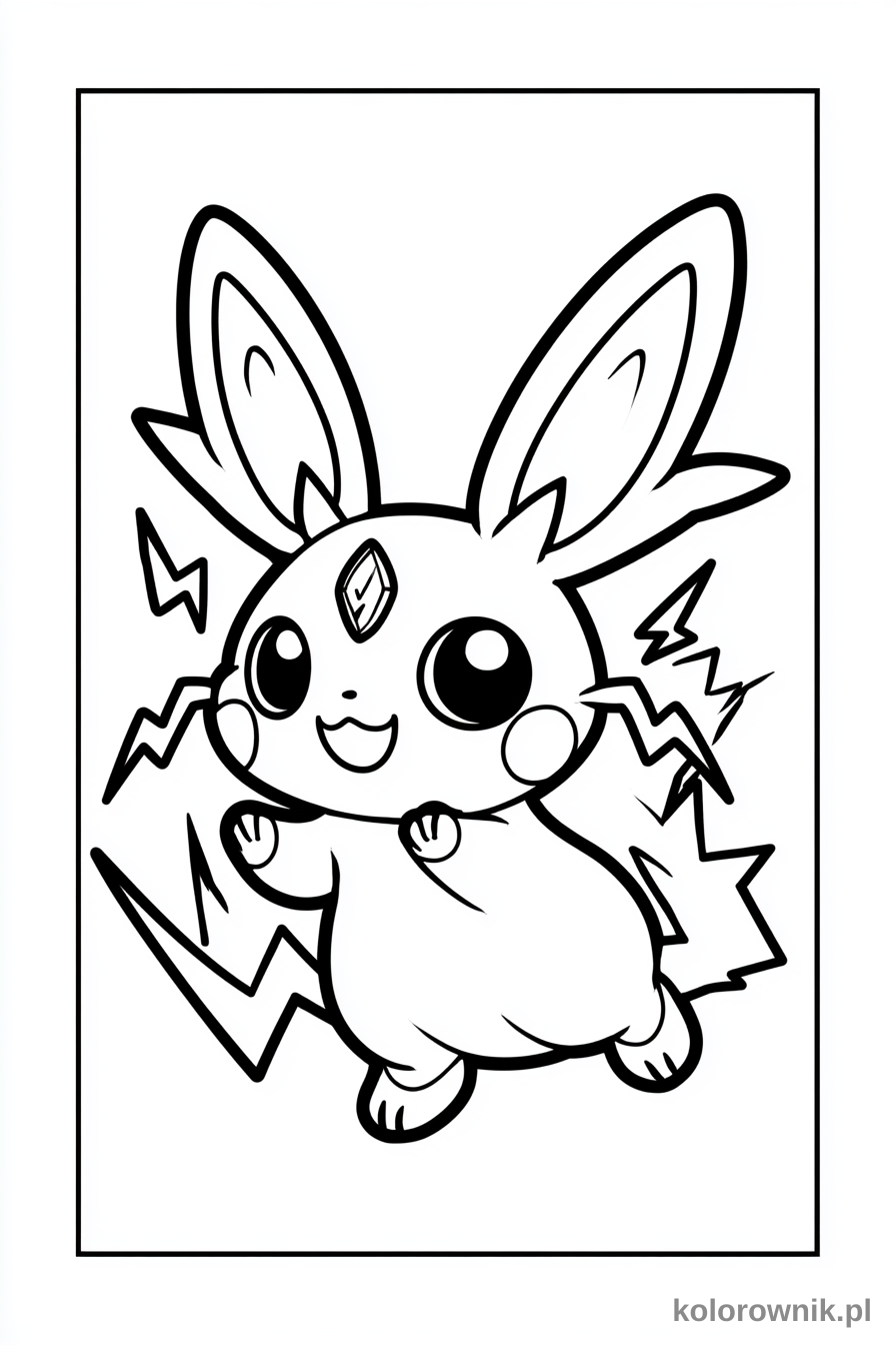 Pokémon kolorowanka do druku nr 6 kolorowanka do druku dla dzieci