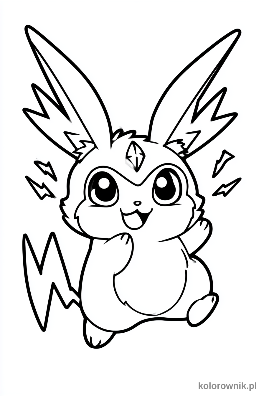 Pokémon kolorowanka do druku nr 7 kolorowanka do druku dla dzieci