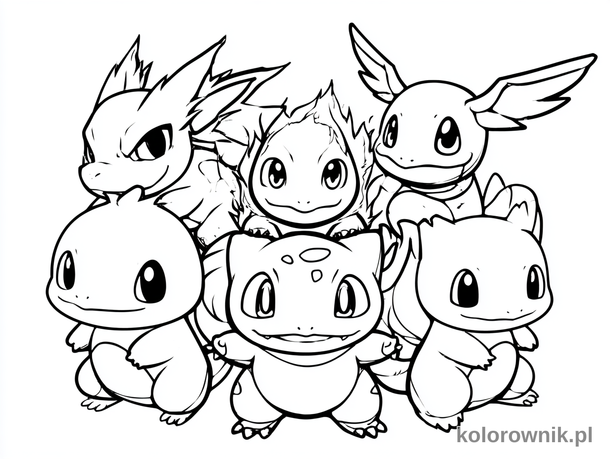 Pokémon kolorowanka do druku nr 27 kolorowanka do druku dla dzieci