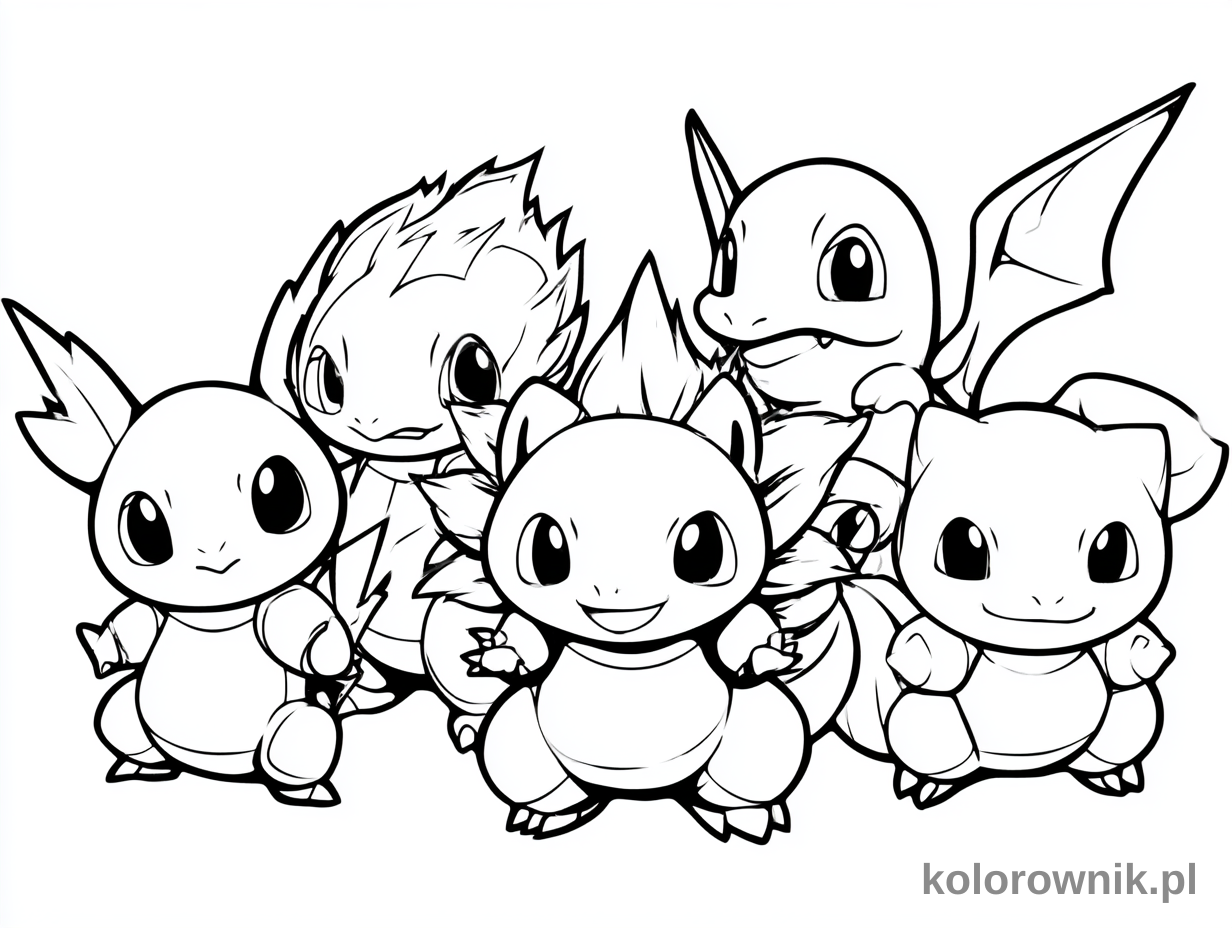 Pokémon kolorowanka do druku nr 28 kolorowanka do druku dla dzieci